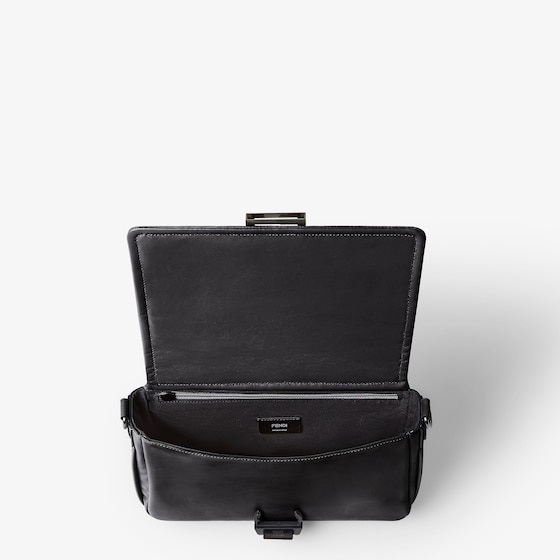 Fendi Flux Messenger bag made of black, smooth calfskin | Thumbnail 5