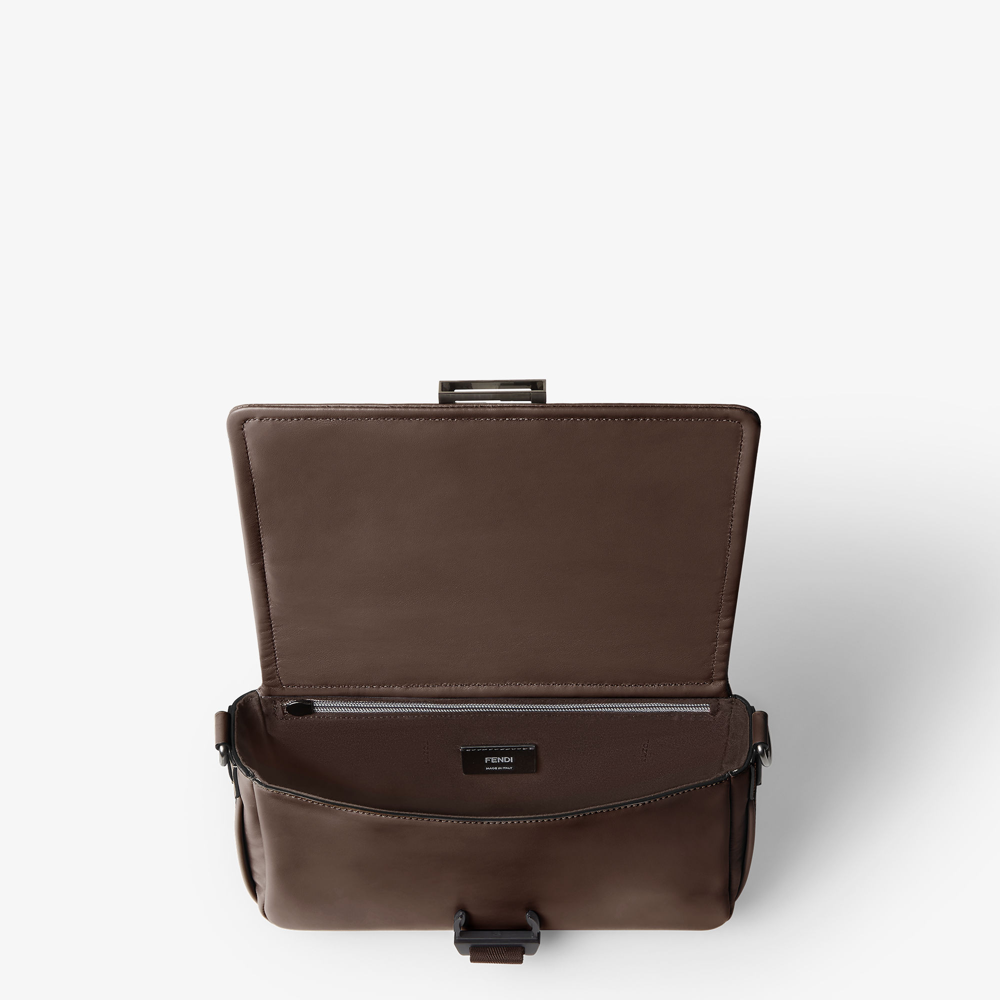 フェンディ フラックス メッセンジャーバッグ レザー ブラウン | Fendi
