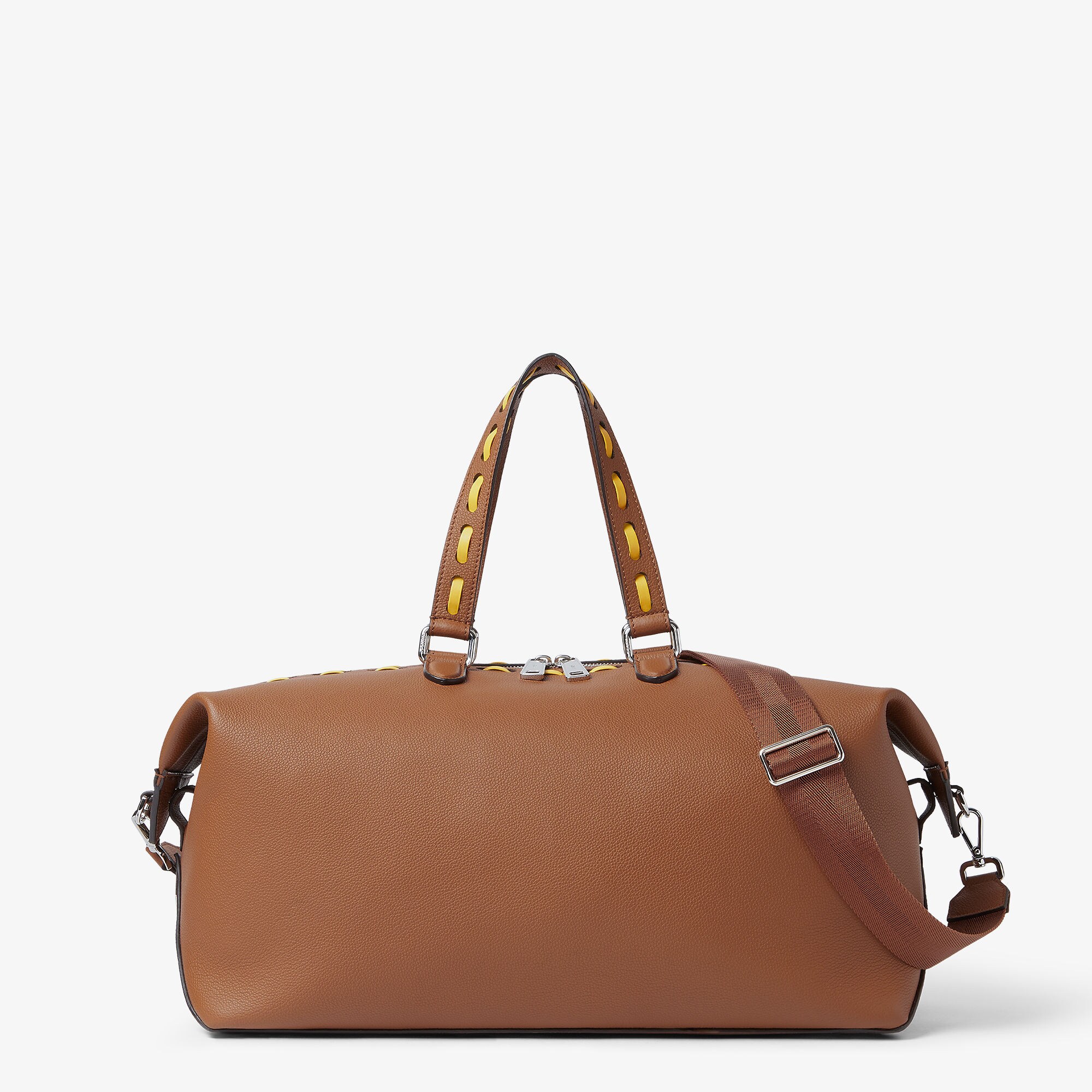 フェンディ ルイ 45 ダッフル レザー ブラウン | Fendi