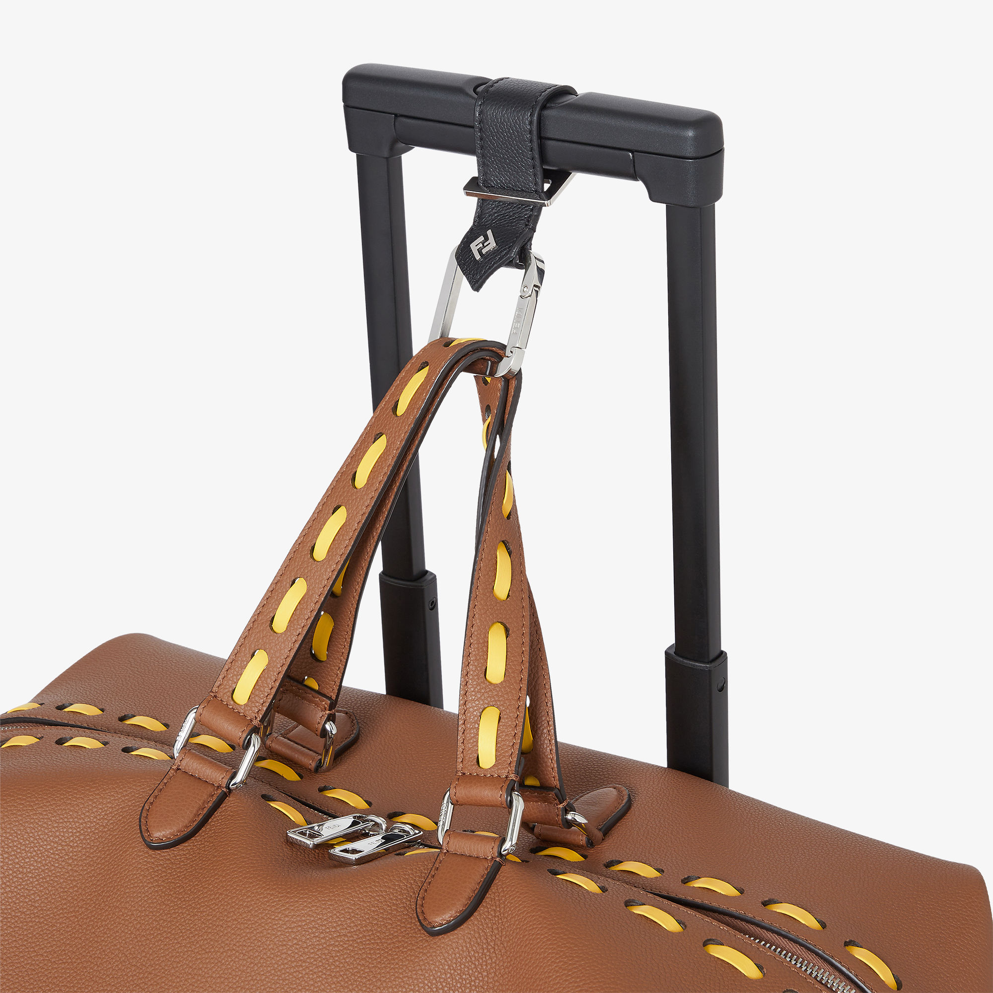 フェンディ ルイ 45 ダッフル レザー ブラウン | Fendi