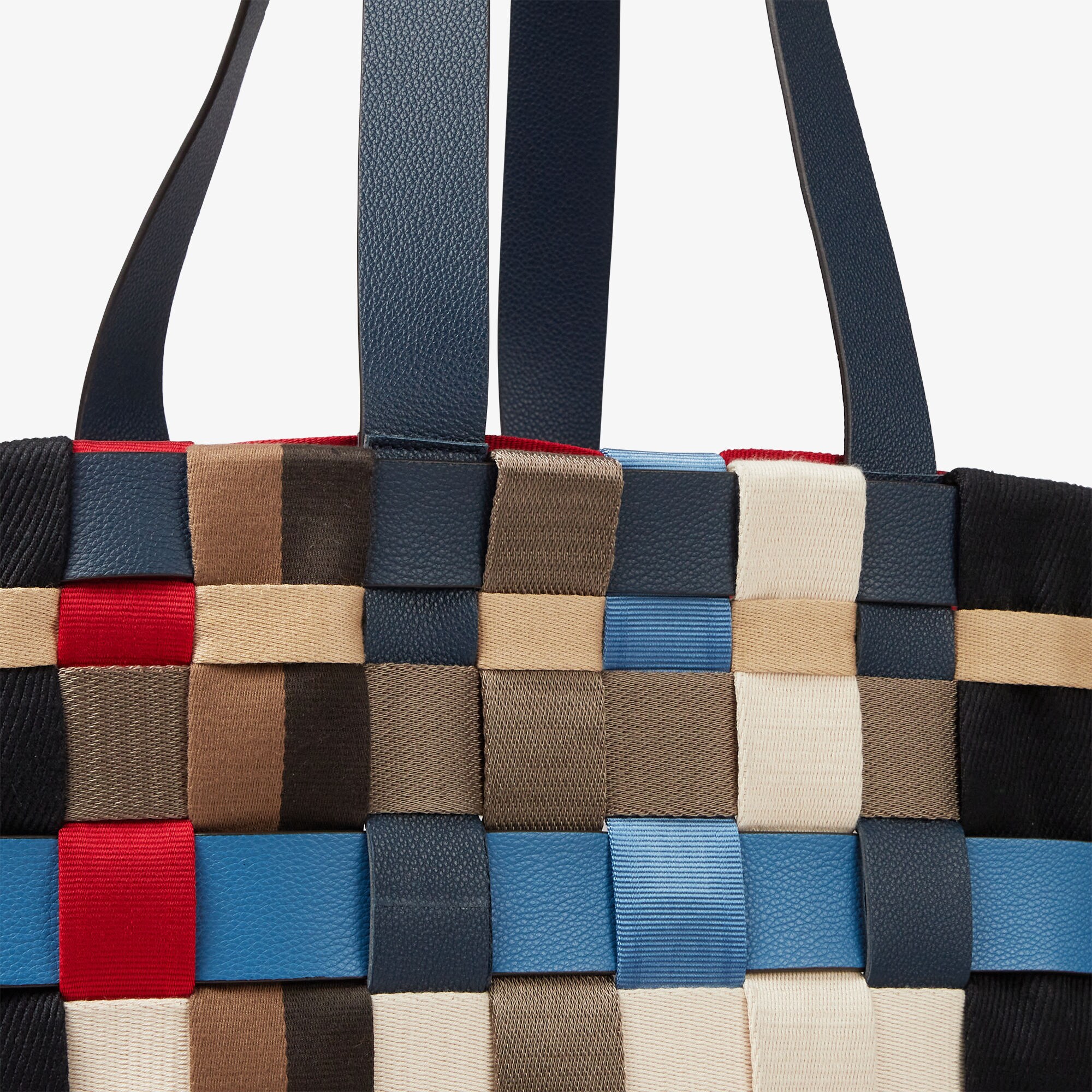 トートバッグ ラージ ファブリック マルチカラー | Fendi