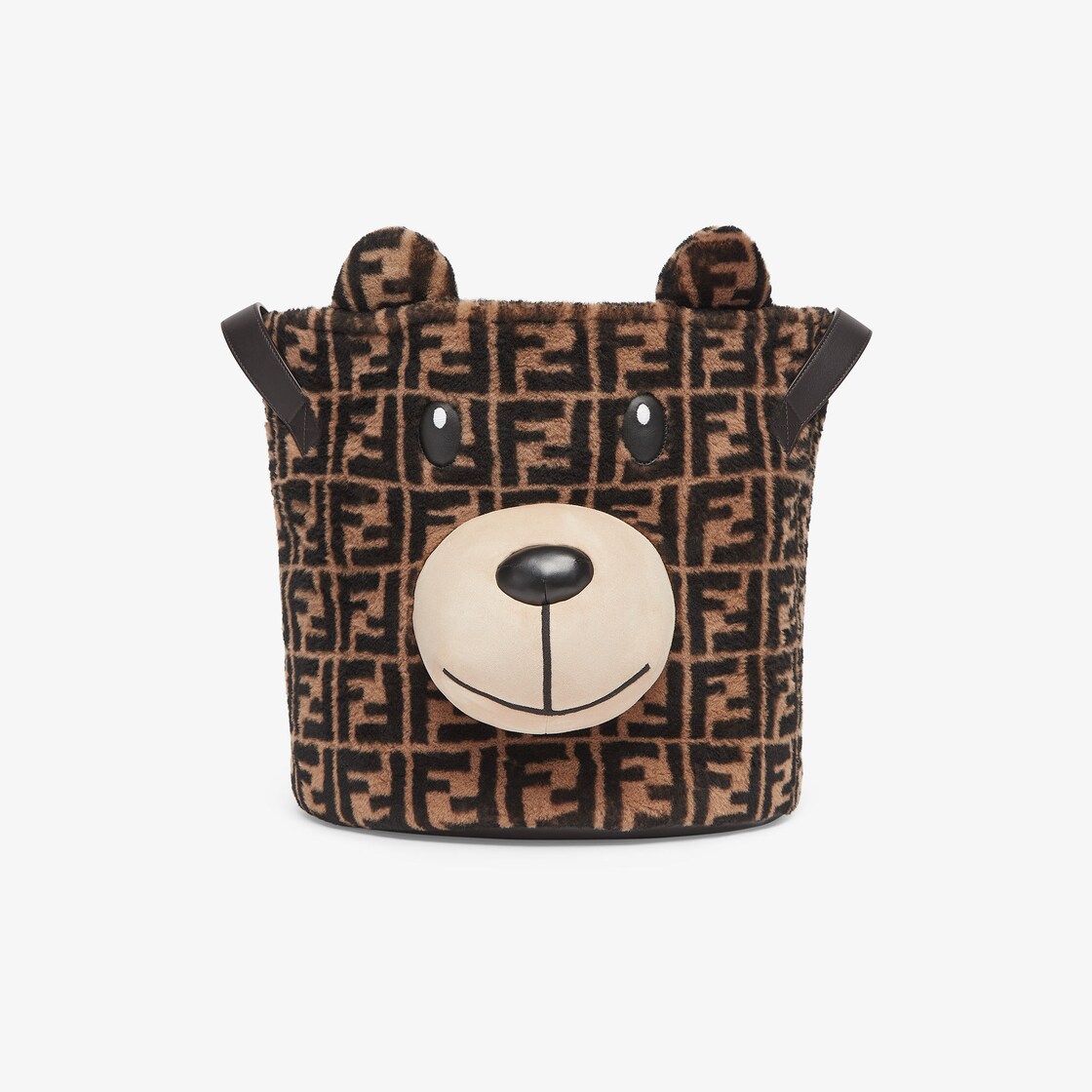 Toy Bag Tobacco shearling toy bag Fendi