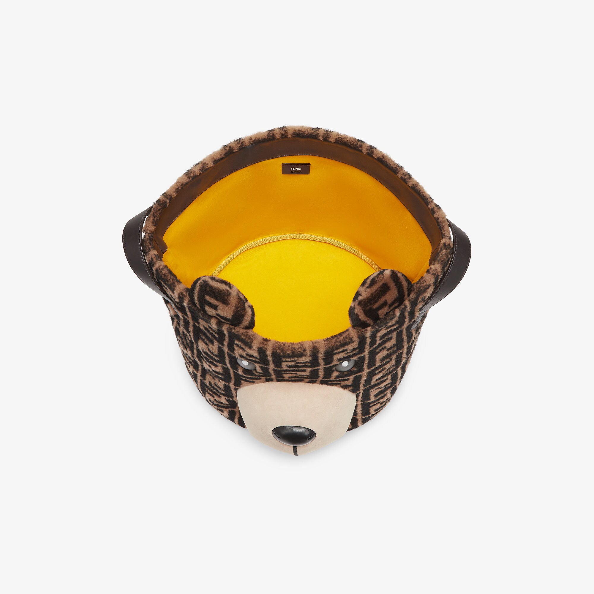 Sacco Porta Giochi Tessuto Marrone | Fendi