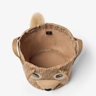 Jacquard and fox fur basket image 3 of 4