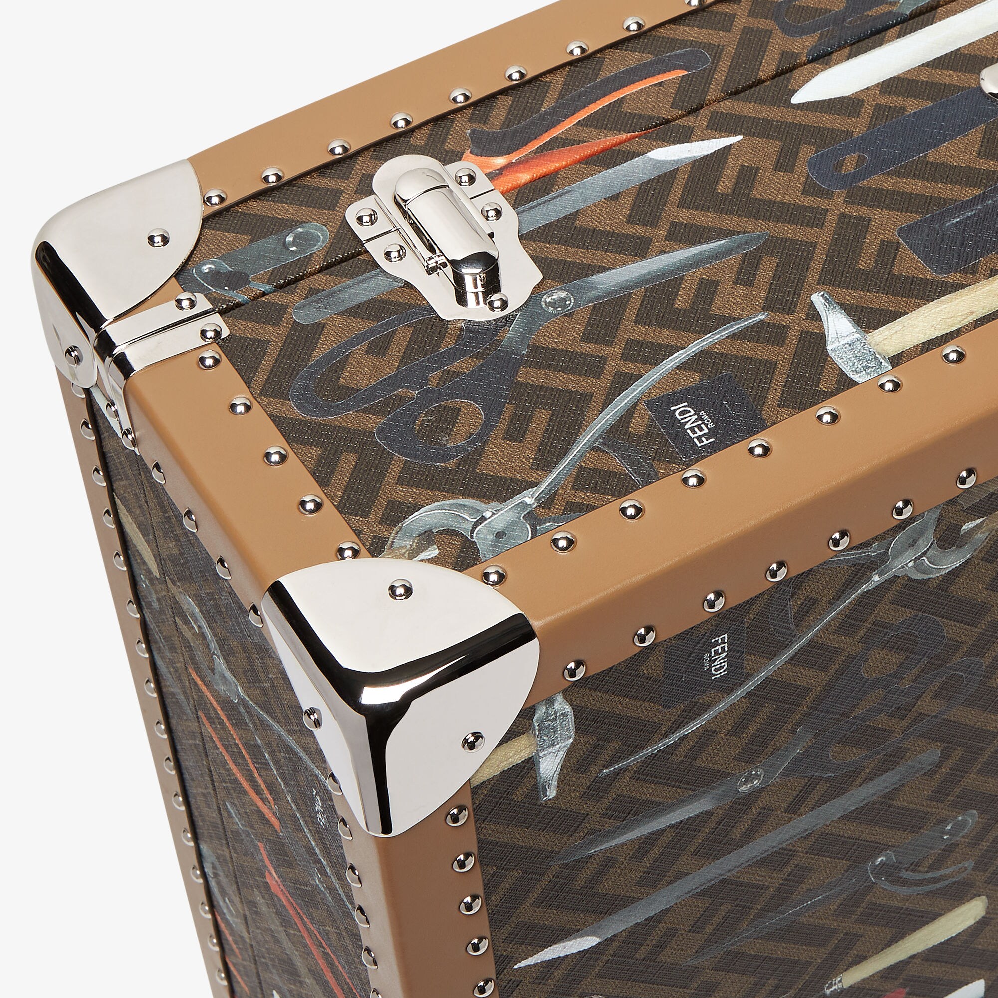 Large FF Trunk Fabric Multicolor | Fendi