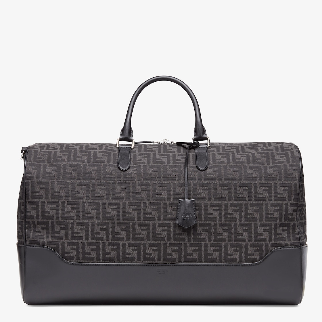 Large Duffle Bag Fabric Gray Fendi