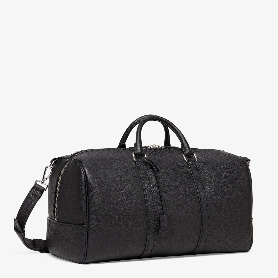 Medium Duffle Selleria Cuoio Romano leather Black - Image 2/6