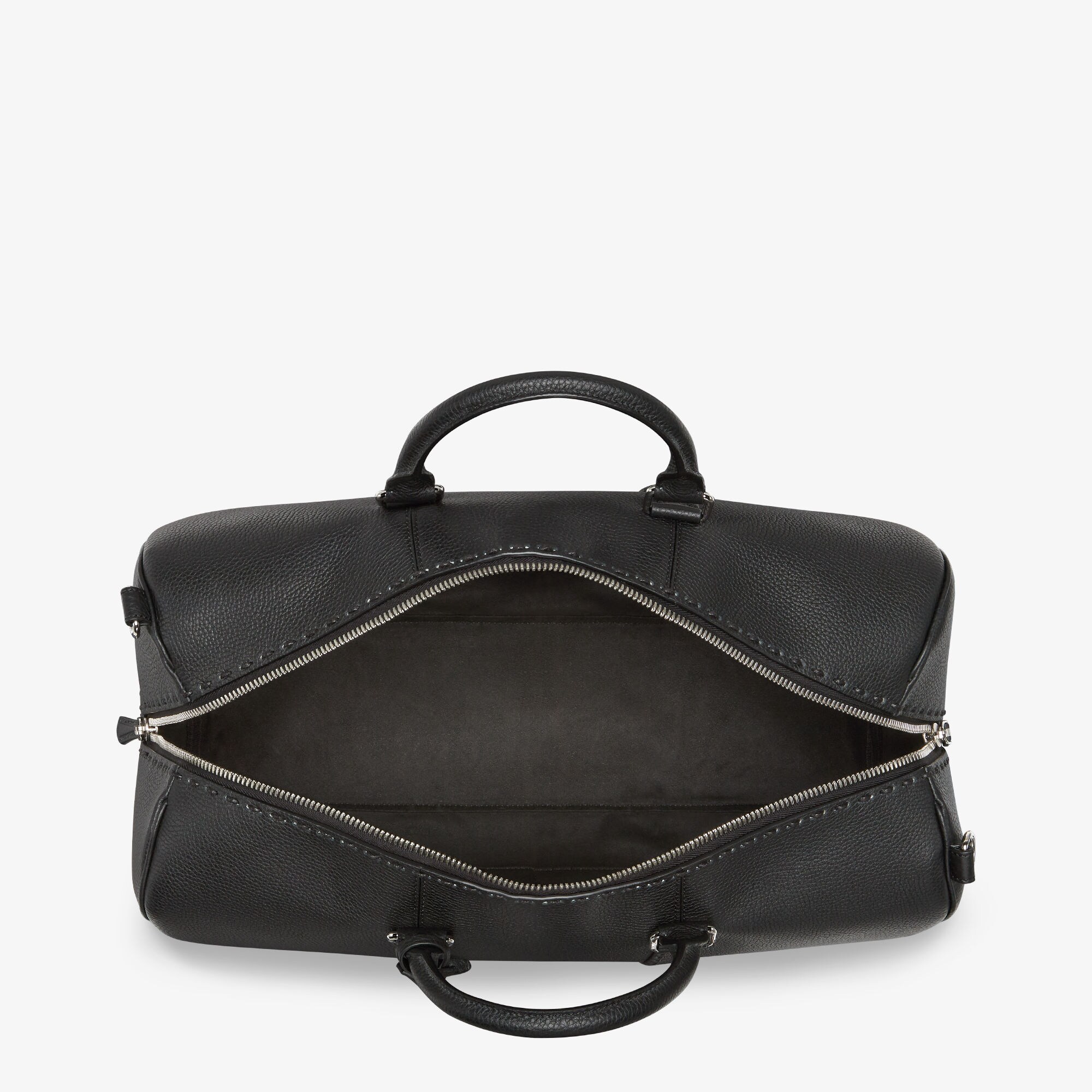 ダッフルバッグ ミディアム カーフレザー ブラック | Fendi