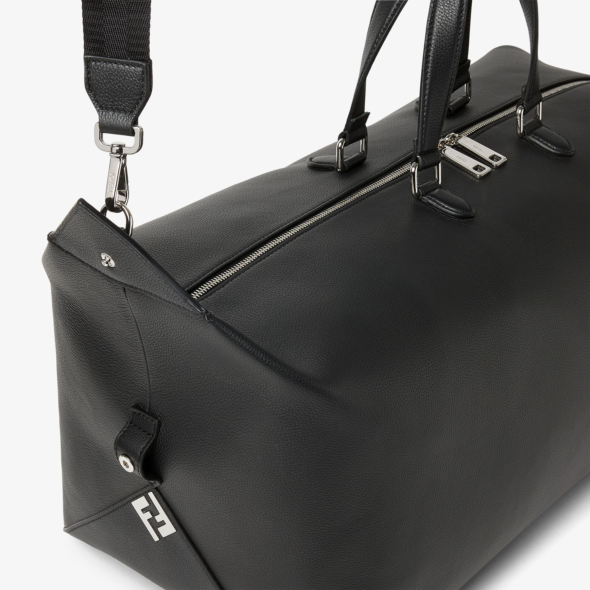 フェンディ ルイ 55 ダッフル レザー ブラック | Fendi