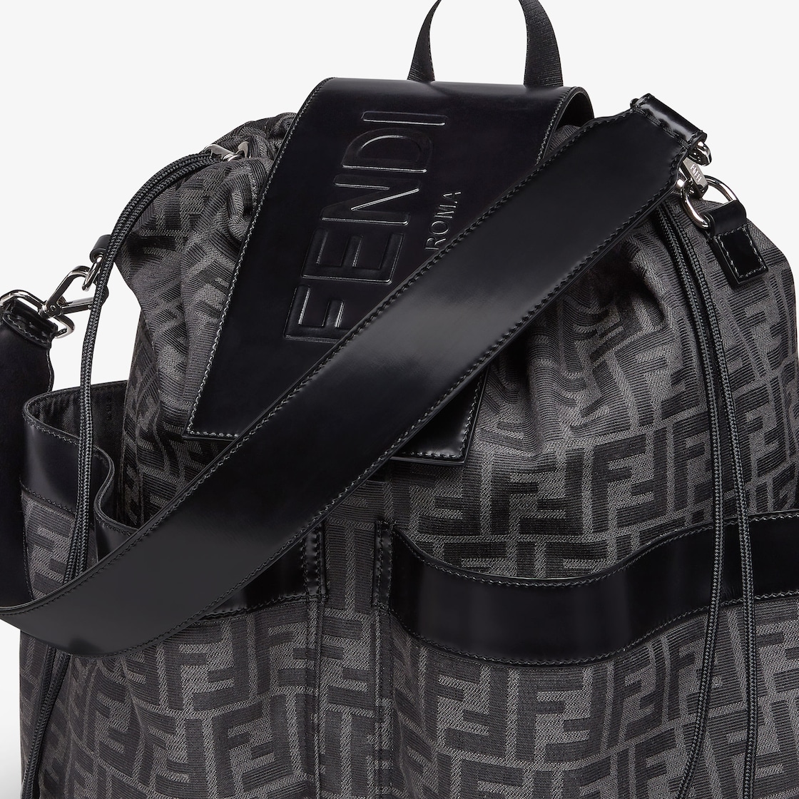 Fendi Strike Large - FF jacquard fabric backpack | Fendi