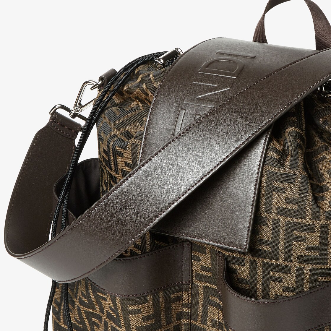 抽绳背包-ff提花布料背包-男士背包-fendi芬迪中国官网