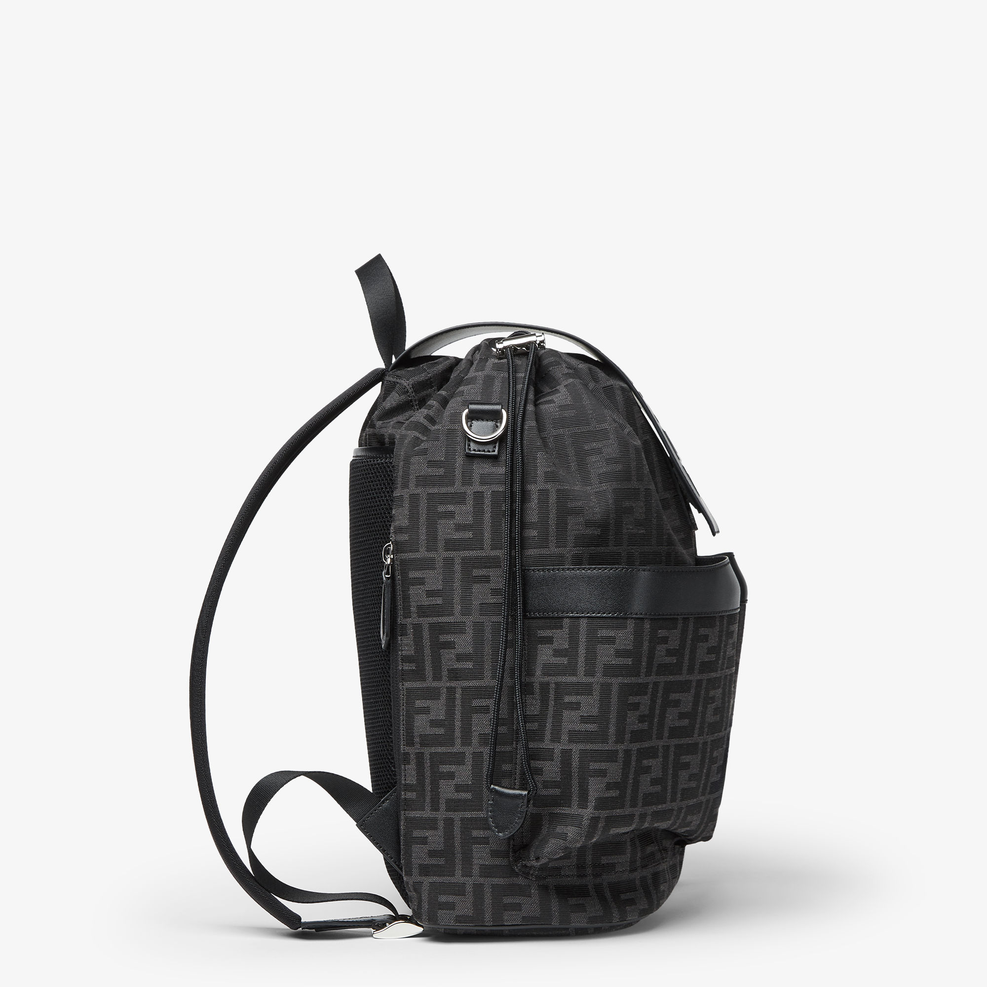FF Jacquard Fendi Strike Medium Fabric Black | Fendi