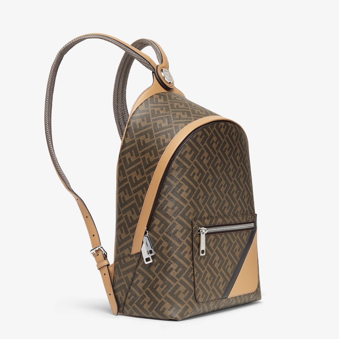 Fendi Chiodo Fendi Diagonal بحجم متوسط