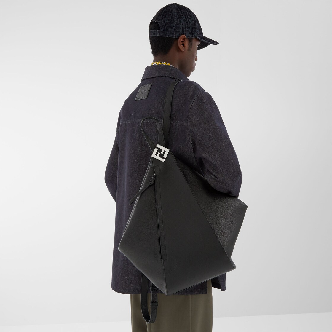 Fendi men backpack best sale