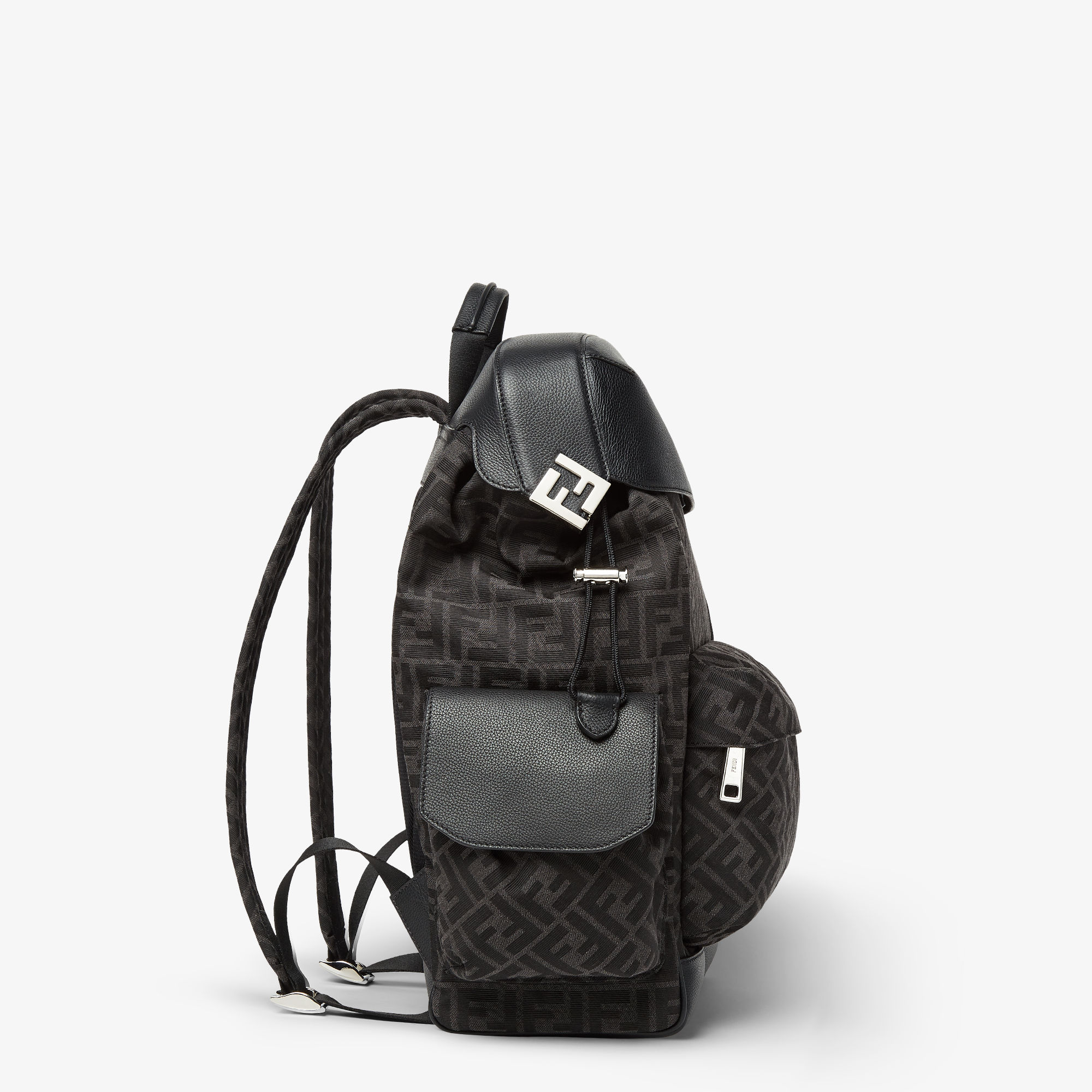 FFジャカード フェンディ ドライブ ファブリック ブラック | Fendi FFジャカード フェンディ ドライブ ファブリック ブラック | Fendi