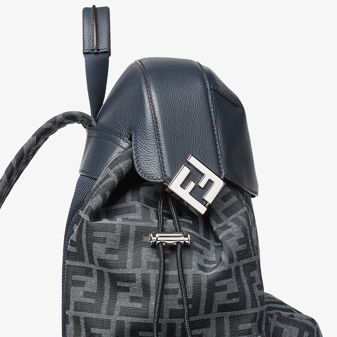 Mocasín Fendi en Jacquard con motivo FF