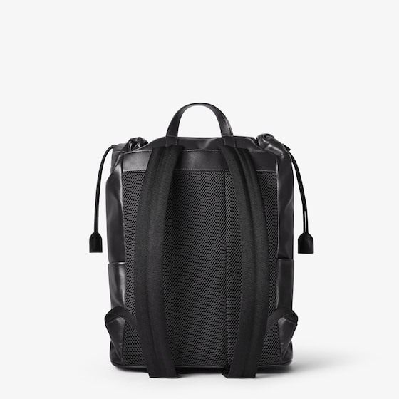 Fendi Flux backpack made of smooth black calf leather | Thumbnail 4
