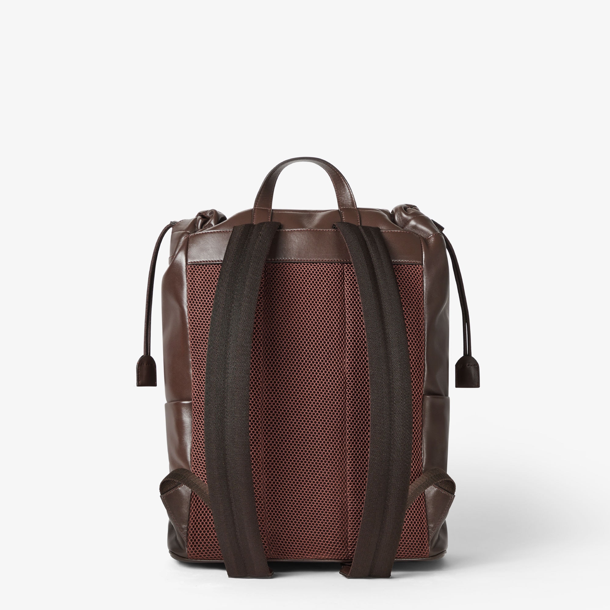 FENDI ブラウンシープスキン スモールバックパック Fendi Sunshine