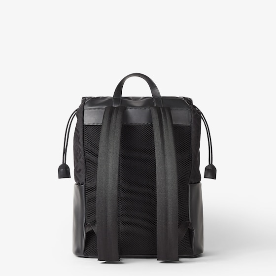 Fendi Flux backpack made of black padded FF nylon, with | Thumbnail 3