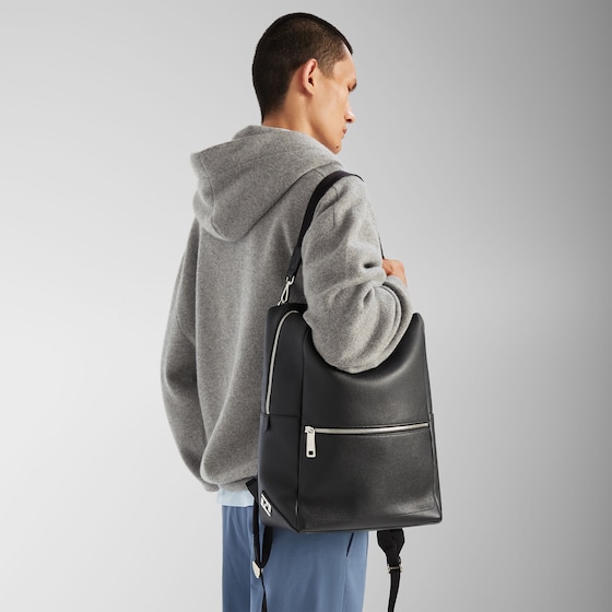 Fendi Lui backpack with a soft design, made of black | Thumbnail 3
