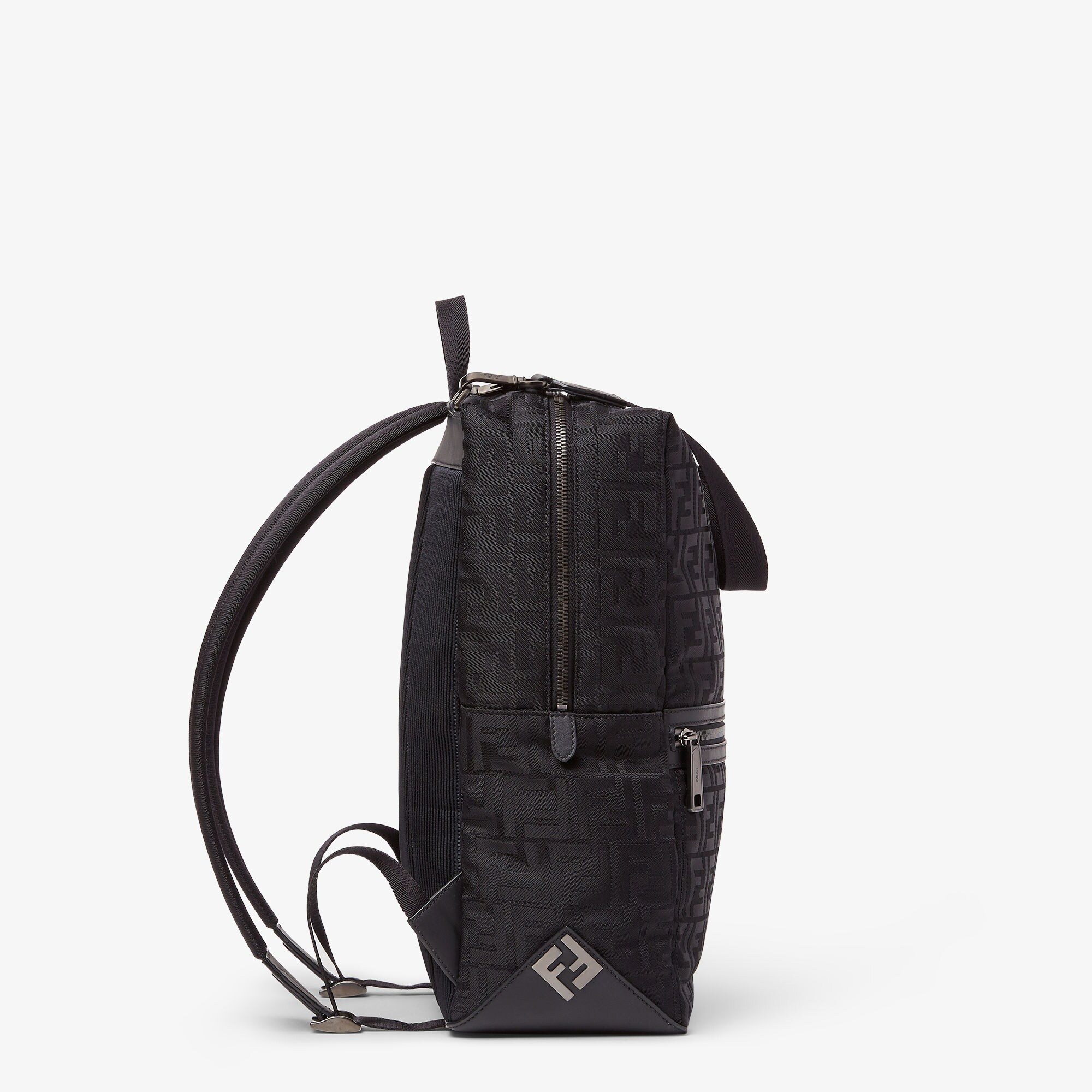 Fndiページ フェンディ ルイ バックパック ファブリック ブラック | Fendi