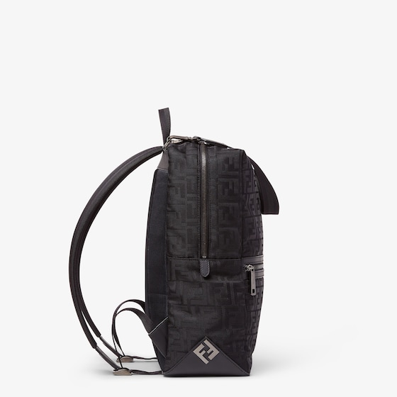 Fendi Lui backpack with a soft design, made of black padded | Thumbnail 4