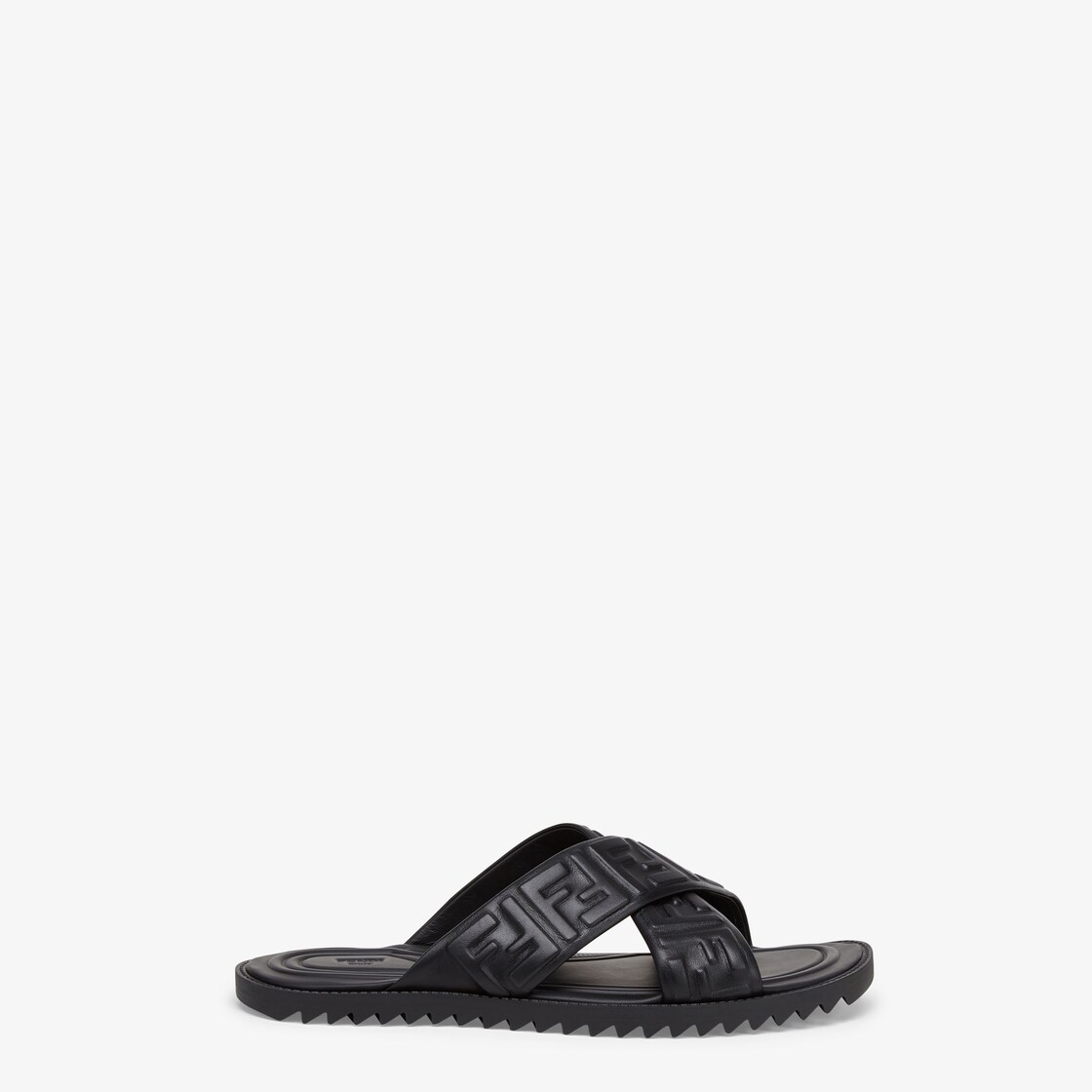 trend Se igennem deadlock Sandals Leather Black | Fendi