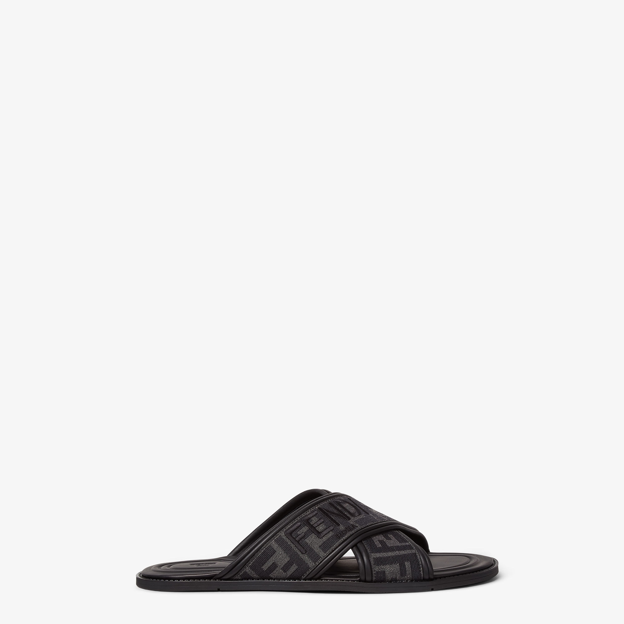 Fendi ff logo slides hotsell