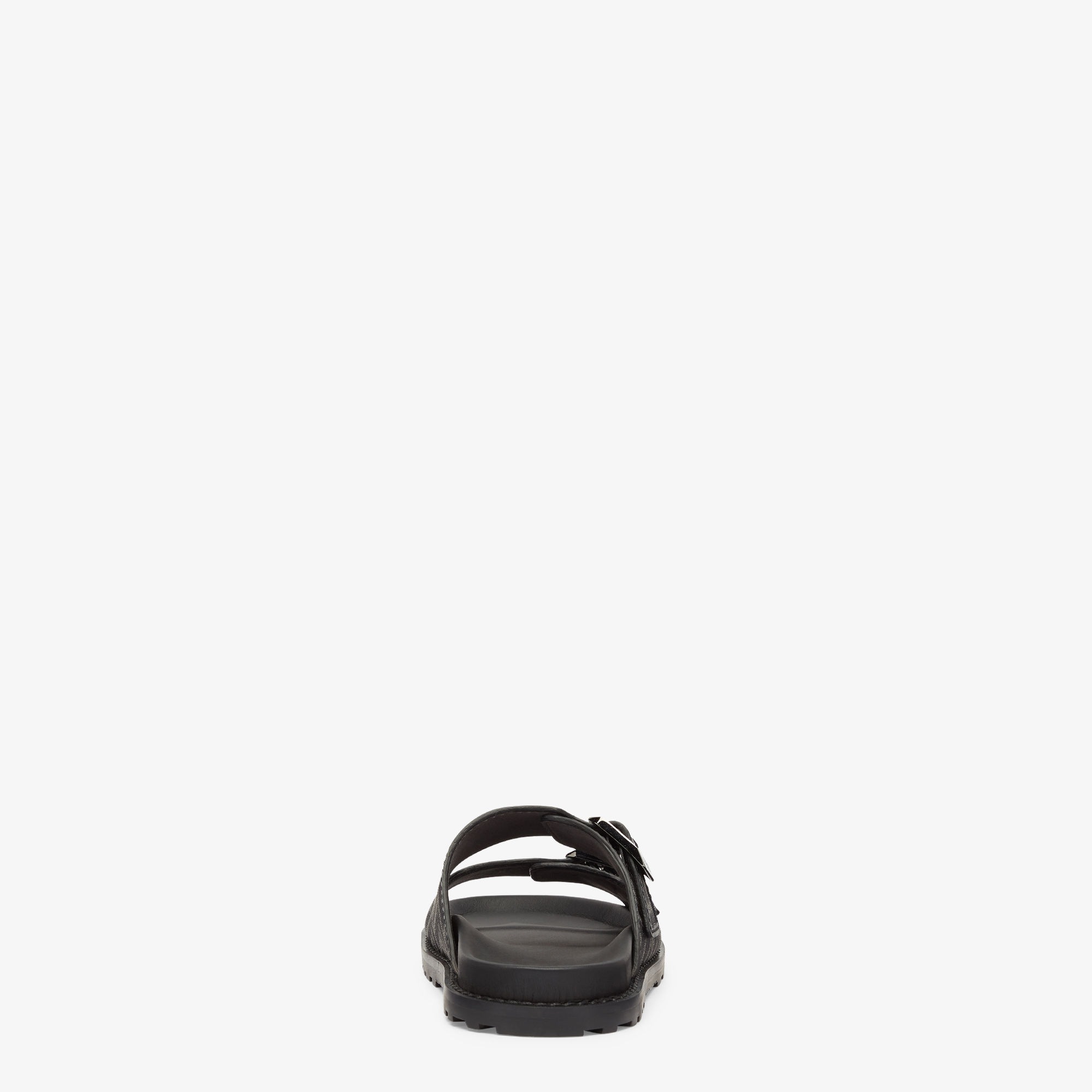 サンダル FENDI Men Sandals Black 7D1662AQX6 F0QA1 Fendi Outlet: Shoes men - Black | Fendi sandals 7D1662AQX6
