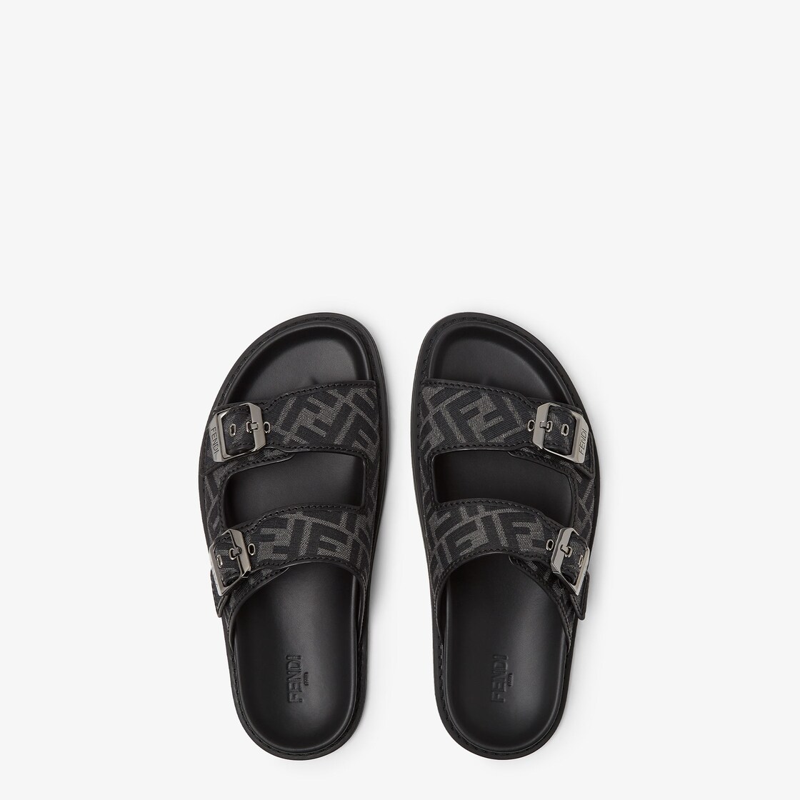 Fendi 2025 black sandals