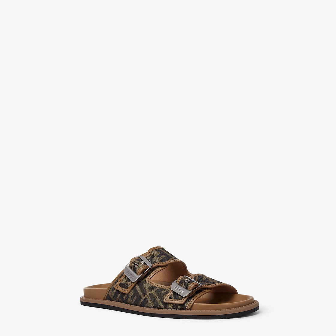 Fendi Feel Sandals Fabric Brown | Fendi Fendi Feel Sandals Fabric Brown | Fendi