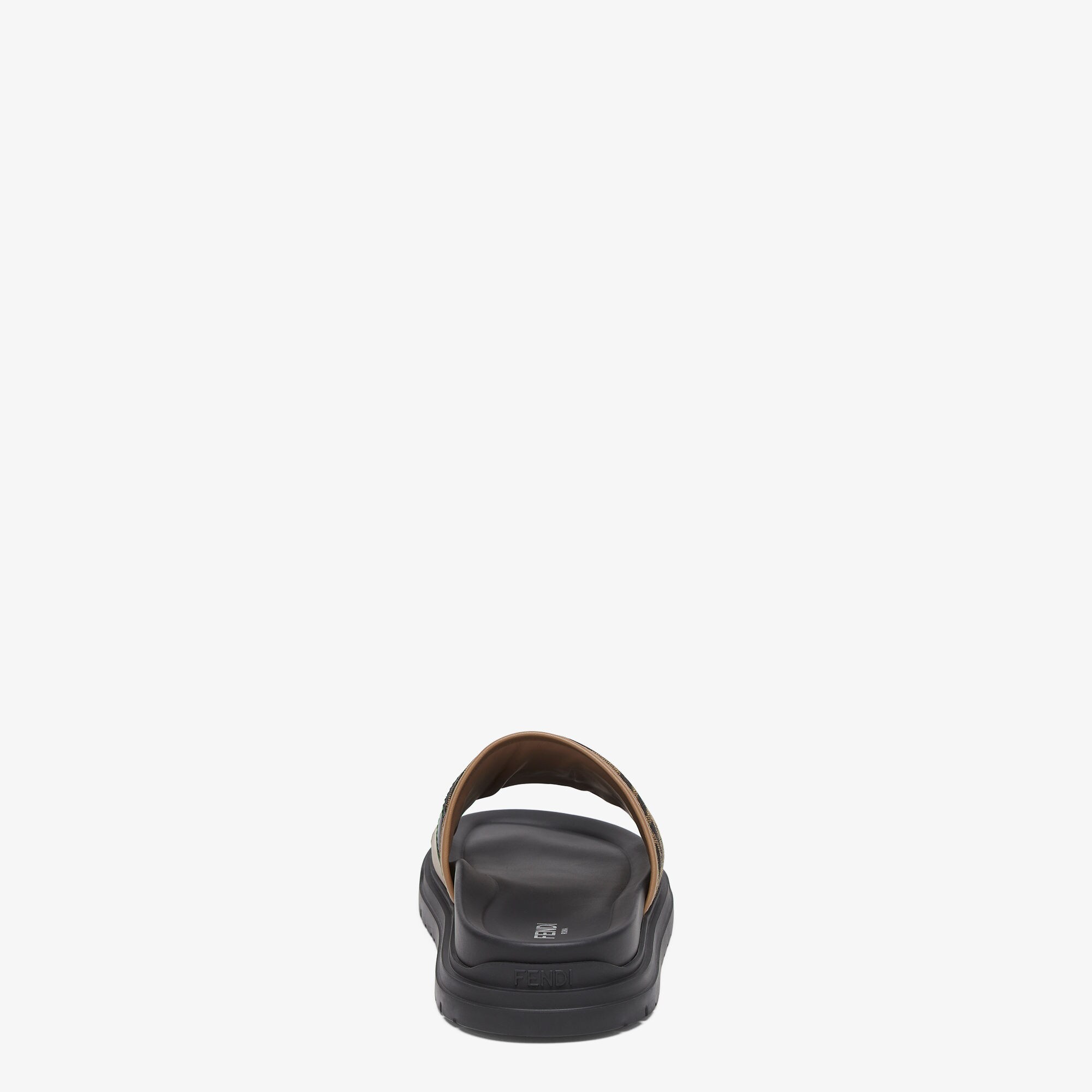 【FENDI】 フェンディ ダイアゴナル サンダル フェンディ ダイアゴナル サンダル ファブリック ブラウン | Fendi