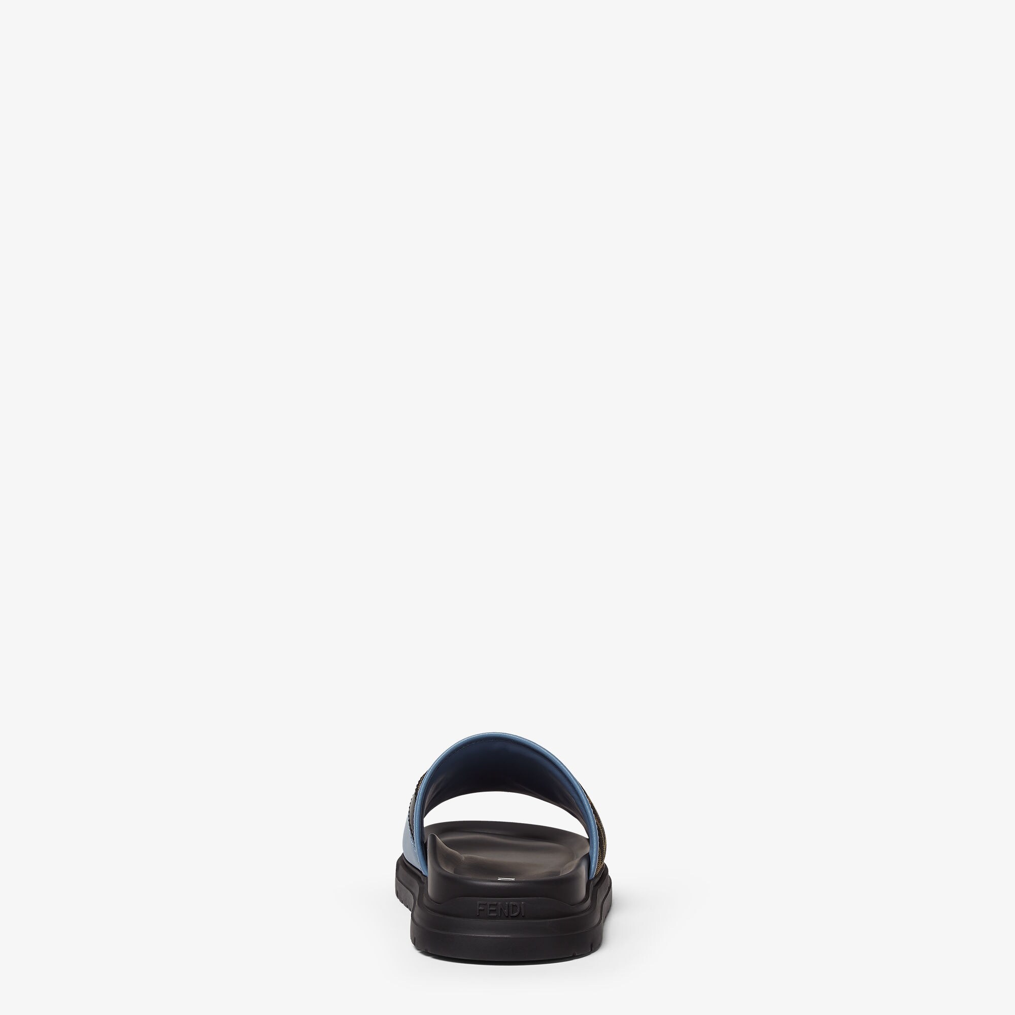 Fendi Diagonal Slides Fabric Brown | Fendi