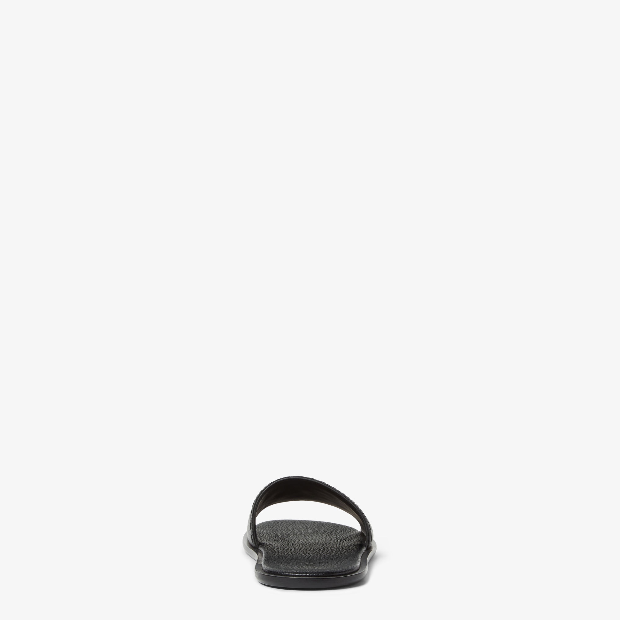 Fendi Roma レザー サンダル レザー ブラック | Fendi Fendi Roma レザー サンダル レザー ブラック | Fendi