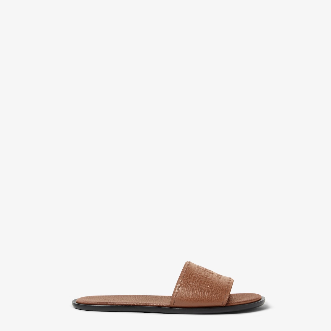 صندل Slide‎‏ ‎Fendi Roma‏ من الجلد