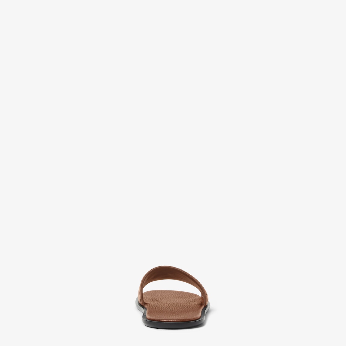 Fendi Roma Leather Slides
