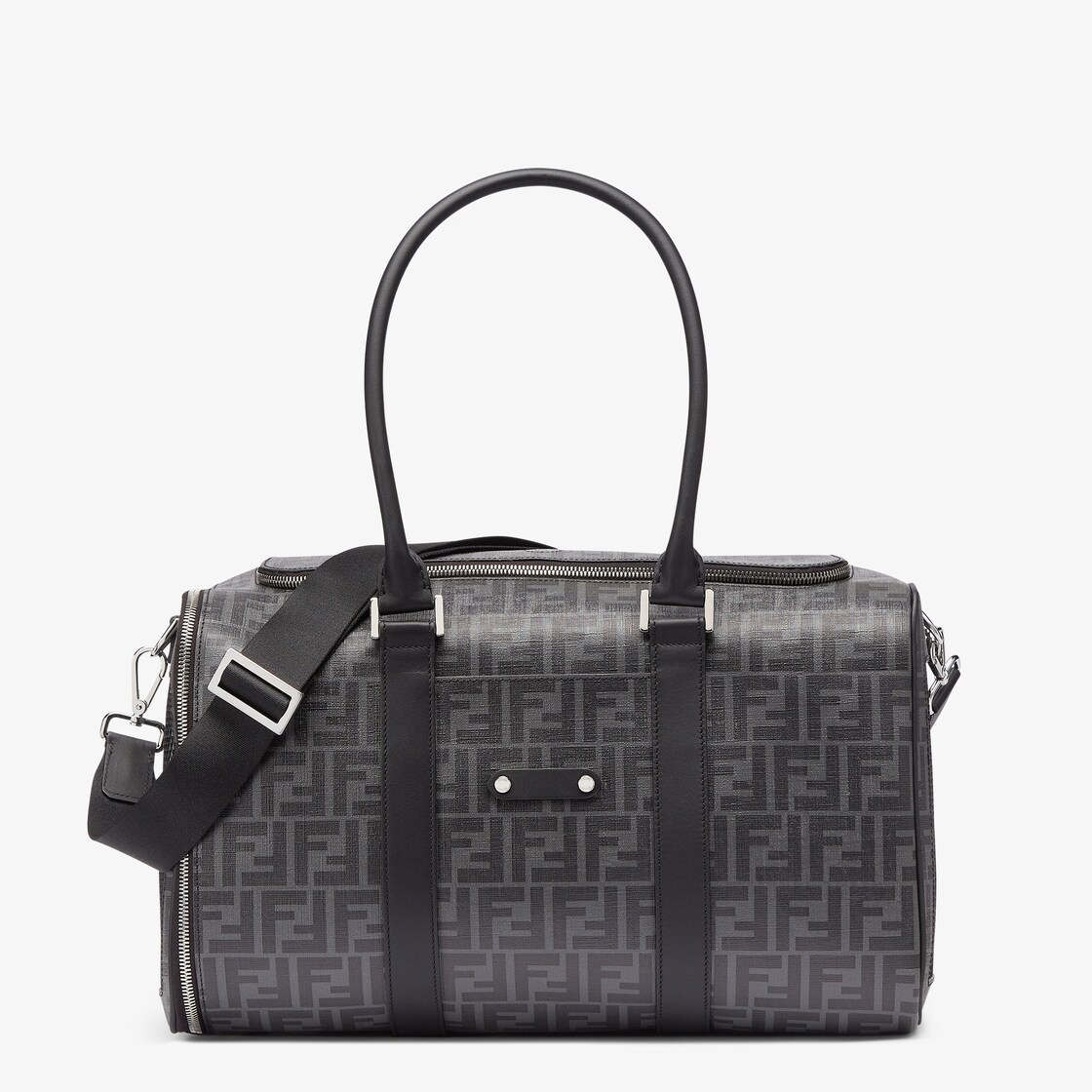 Pet Carrier - Black fabric dog carrier | Fendi