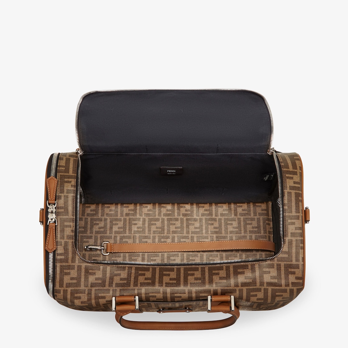 Pet Carrier Fabric Brown - Image 3/5