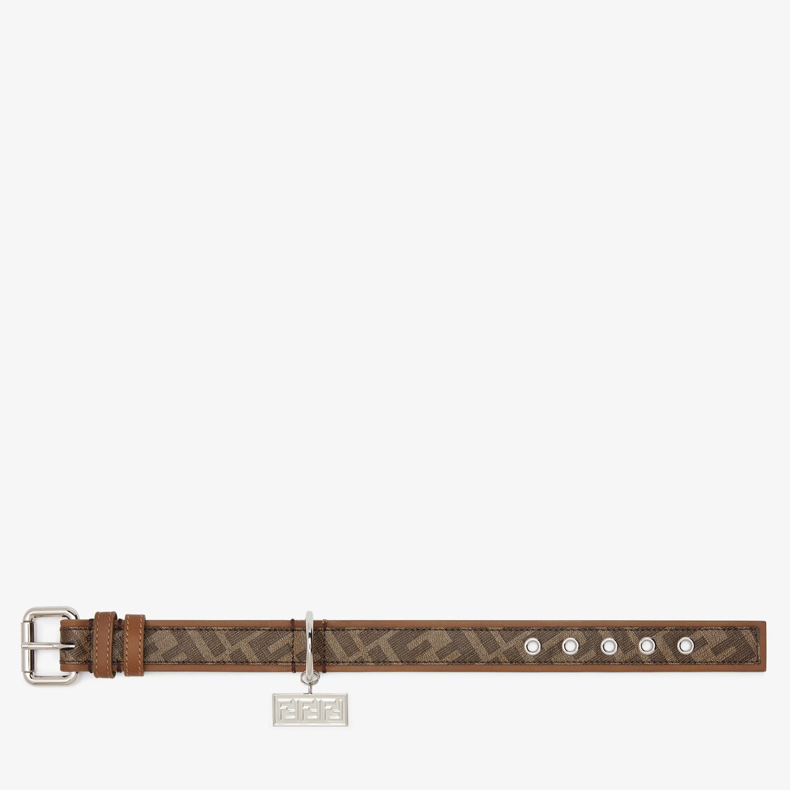 Dog Collar Brown - Image 2/3