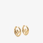 Fendi f hoop earrings best sale