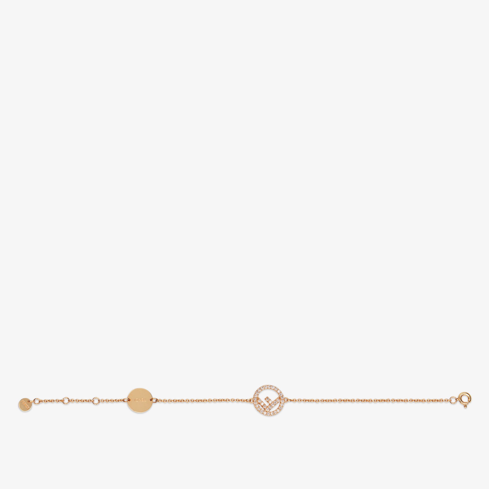 F Is Fendi Bracelet - Gold | FENDI US