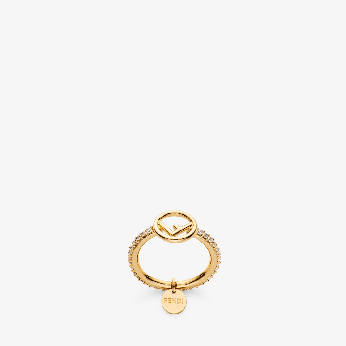 F Is Fendi Ring - Gold-coloured ring | Fendi