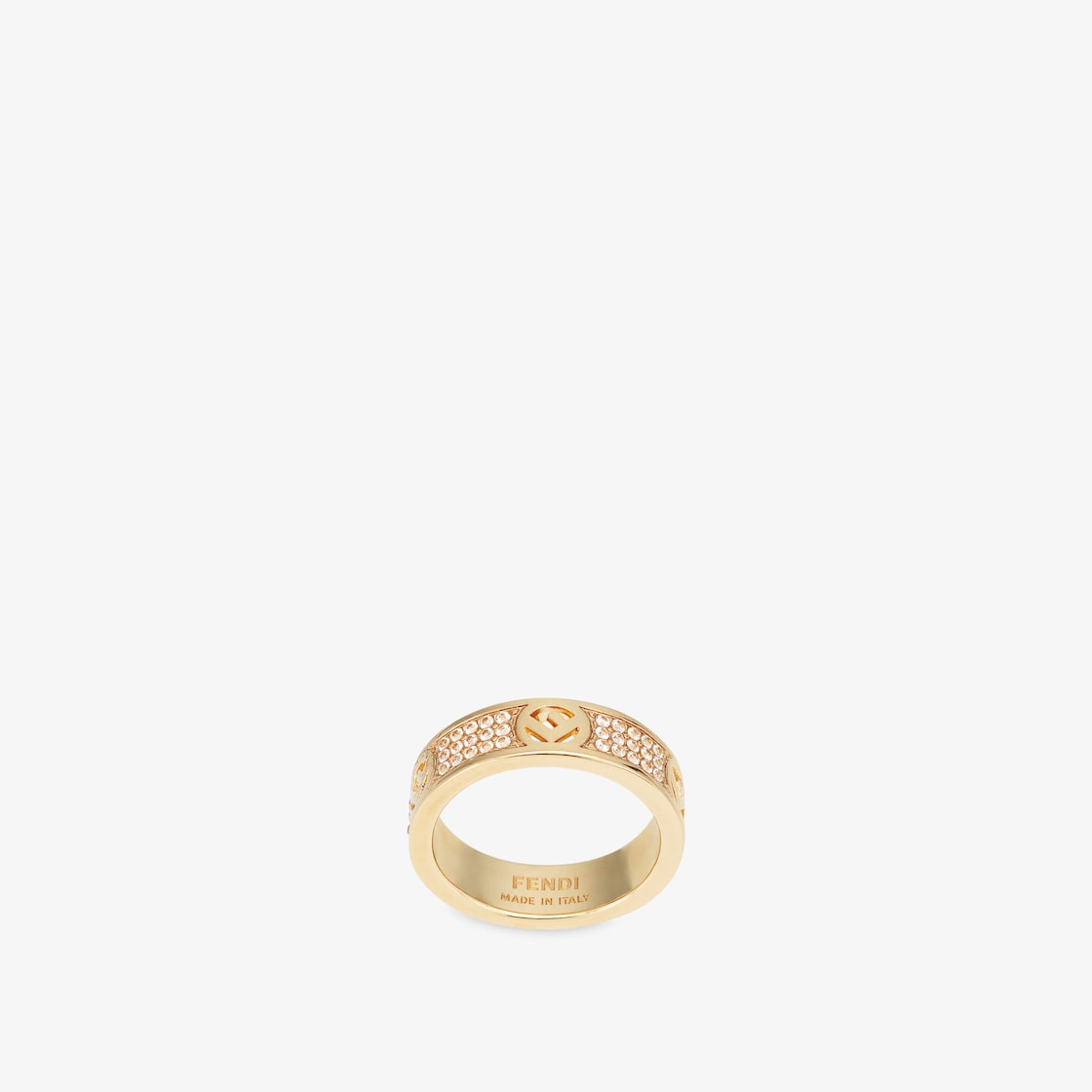 F Is Fendi Ring - Gold-coloured ring | Fendi