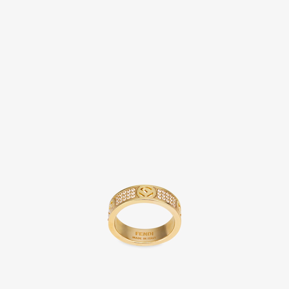 F Is Fendi Ring - Gold-colored ring | Fendi