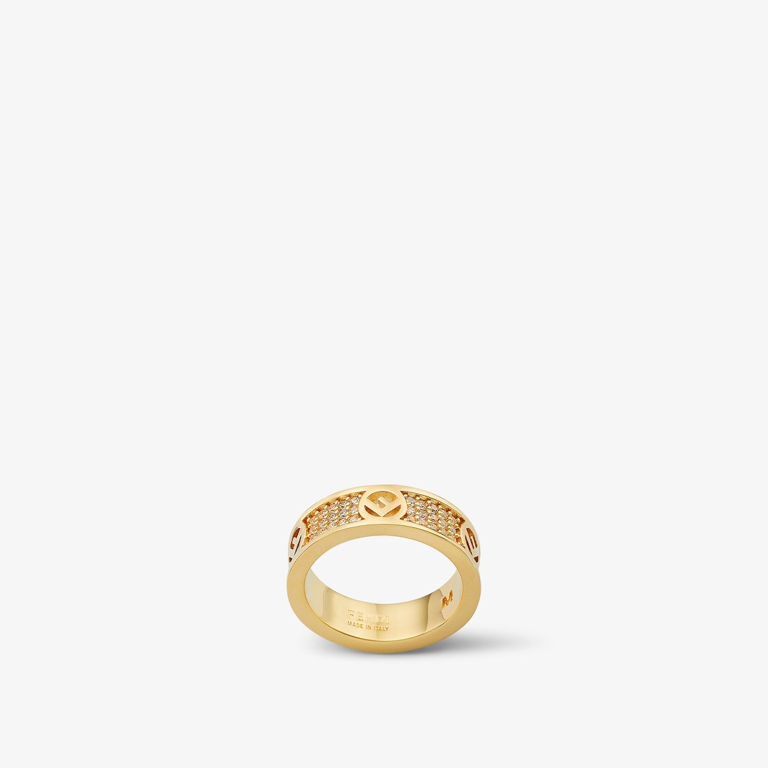 F Is Fendi Ring Crystals Gold | Fendi F Is Fendi Ring Crystals Gold | Fendi