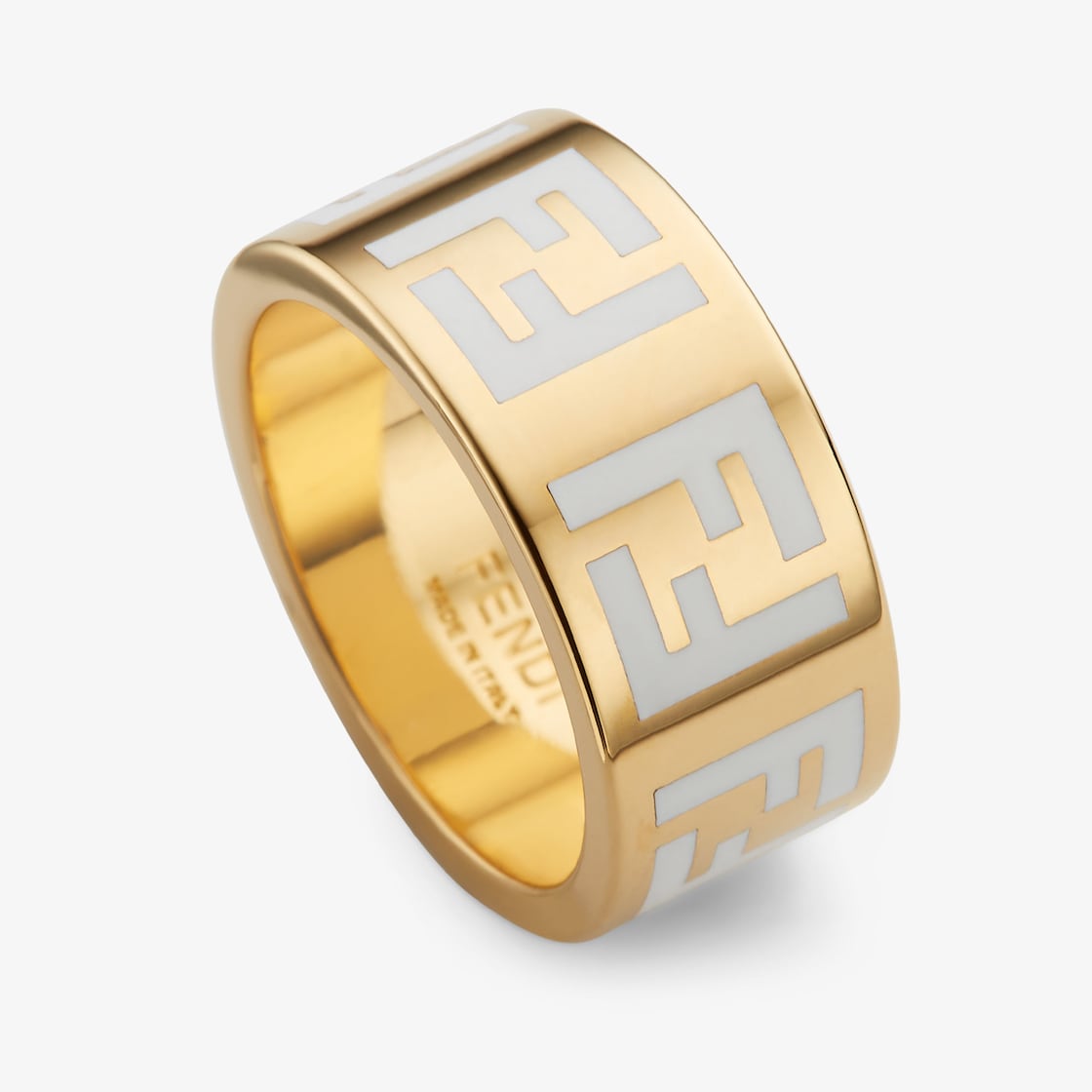 Forever Fendi ringGold coloured ring