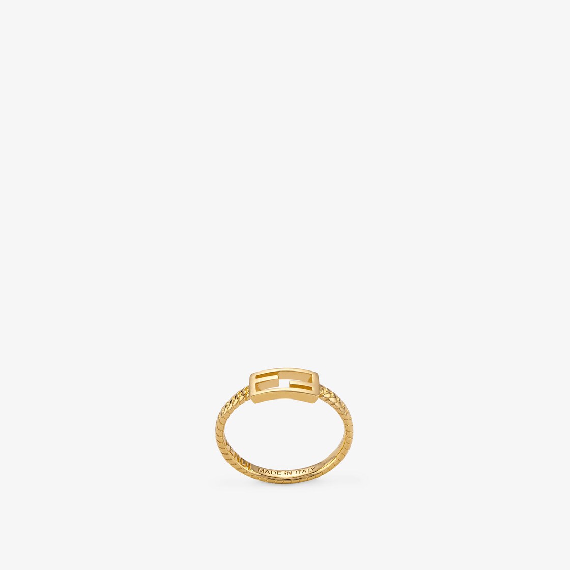 Baguette Ring - Gold-coloured ring | Fendi