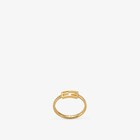 Baguette Ring Gold finish Gold | Fendi Baguette Ring Gold finish Gold | Fendi