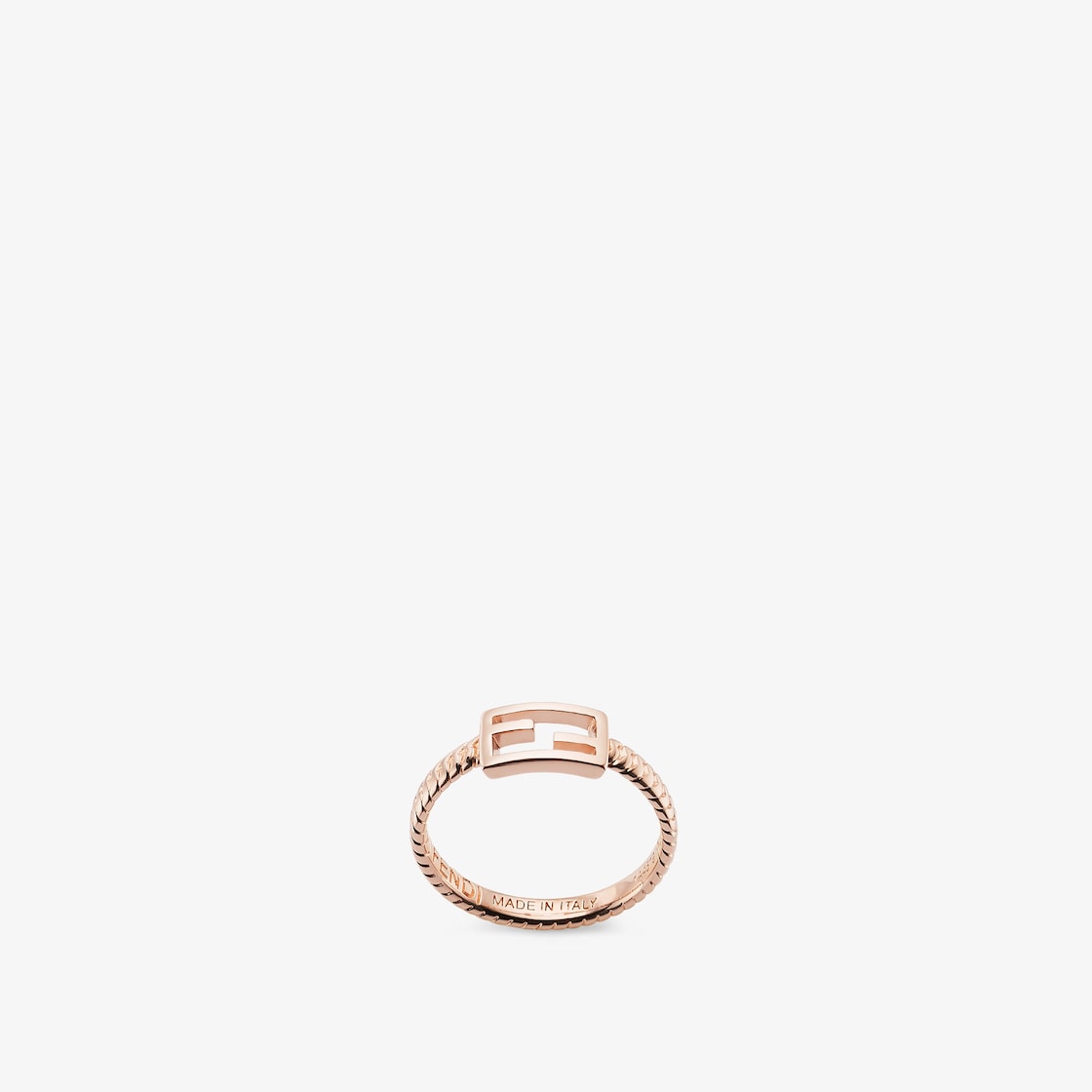 baguette ring rose gold