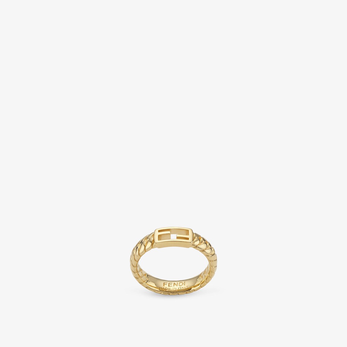 Baguette Ring - Gold-colored ring | Fendi